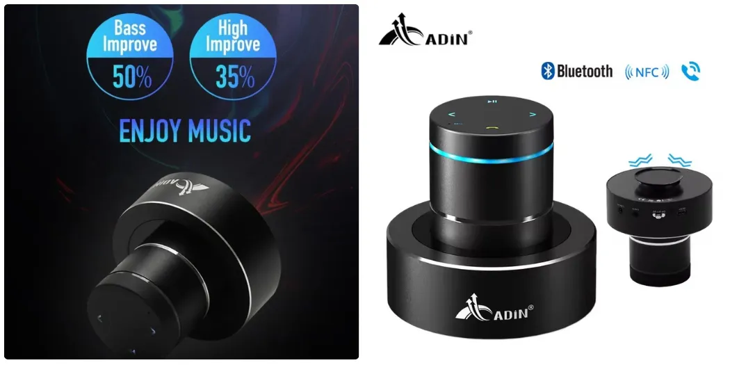 adin 26w vibration bluetooth speaker ADIN 26W Vibrating Speaker for sale ✓