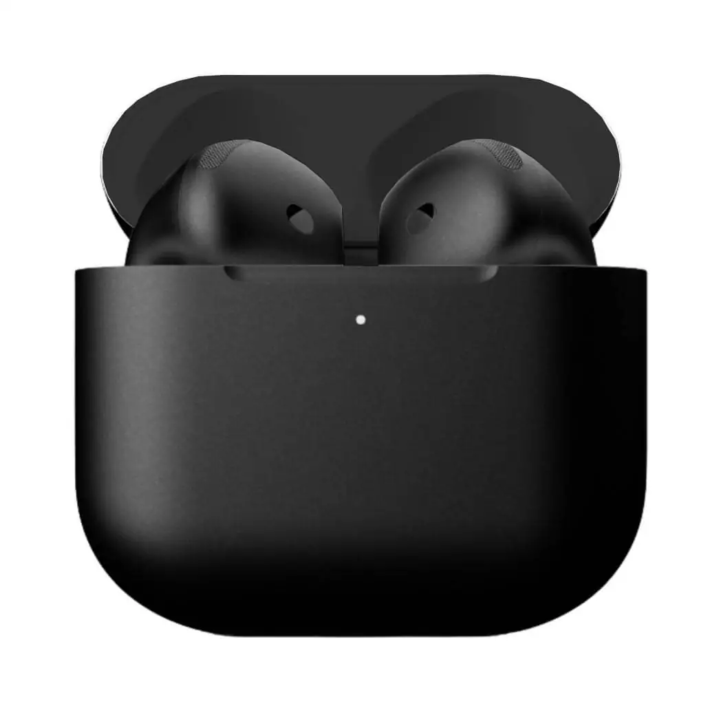 Buy AirPods 4 Black | Custom Painted By AS2 in Dubai