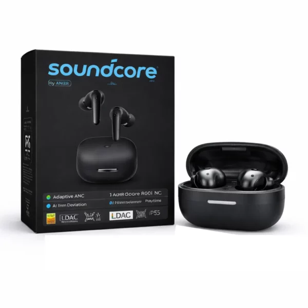 سماعات أذن لاسلكية حقيقية Soundcore R60i NC