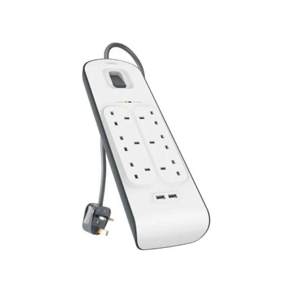 Buy Belkin 6 Socket Surge Protector with USB | AS2