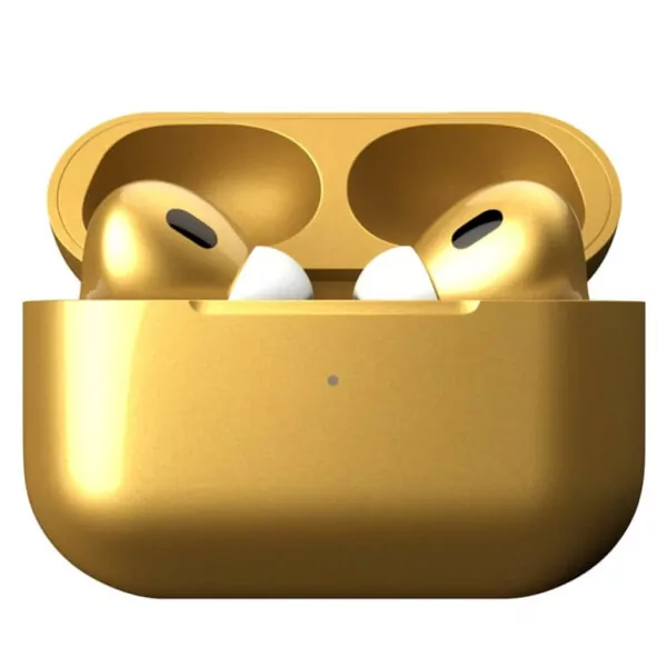 أبل Airpods Pro 2 ذهبي لامع كامل أبل Airpods Pro 2 ذهبي لامع كامل